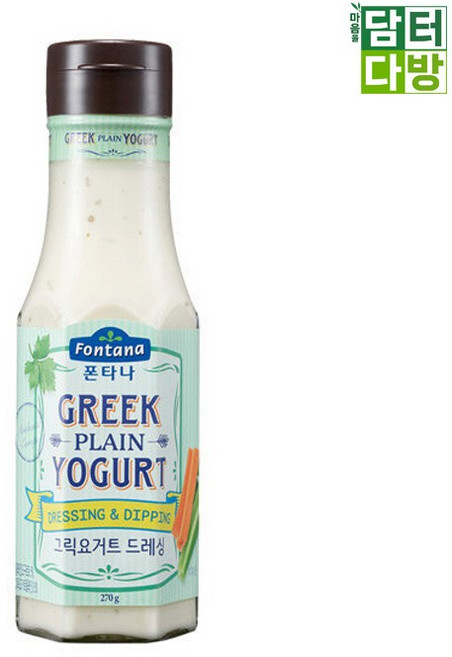 폰타나 3개 X 270g 요거트 그릭 드레싱, 1개