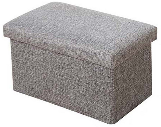 耐重摺疊收納椅 40 x 25 x 25 CM, 灰色, 1個