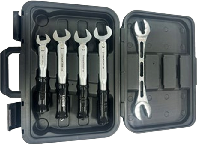 BBK 일제 일반형 5P 세트 토크렌치 토르크 렌치 일체형 ATQS-51D, 1개