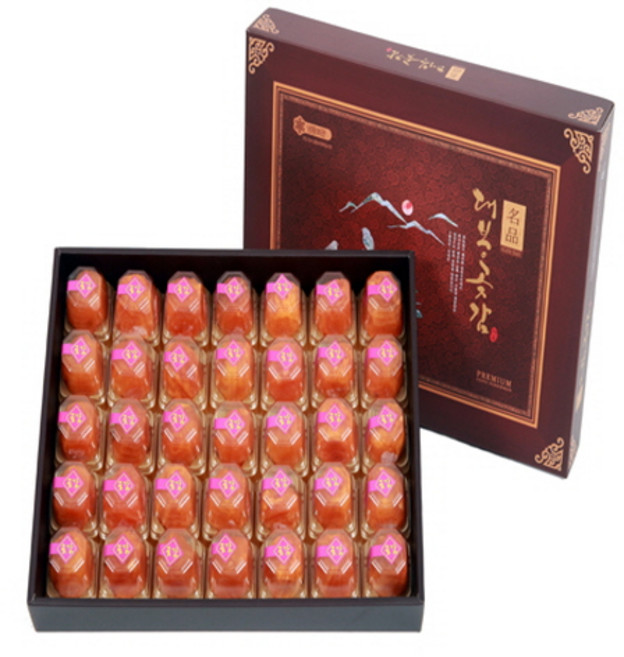 대봉반건시선물세트3.3kg(개당90이상35과), 1개, (개당90g이상 35과)