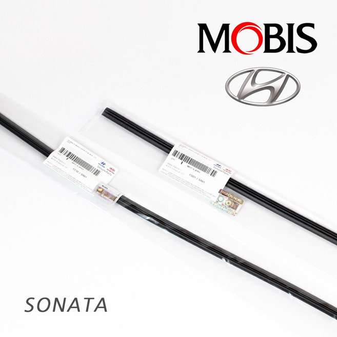 DN8 쏘나타 (19년4월 이후 차량) 에어로타입 와이퍼 리필고무 순정품 좌우세트 98351-B1000 2W100 98361-2V000 교체용 동일사이즈