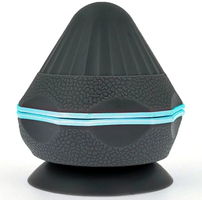 더꾹 흡착식 지압 마사지볼, 1개, 그레이&그린 - 쿠팡