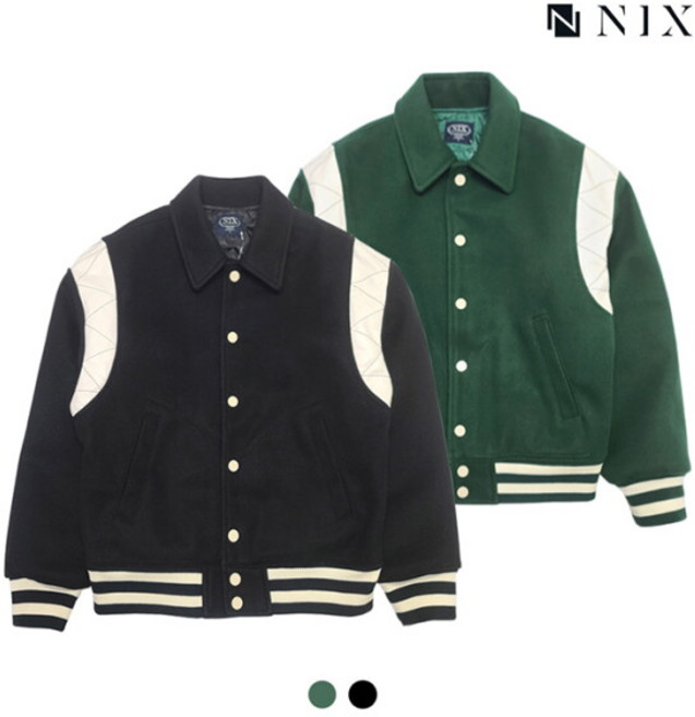 [닉스] [NIX]유니)울라이크 배색 스타디움 점퍼(FNRSCUV702P)