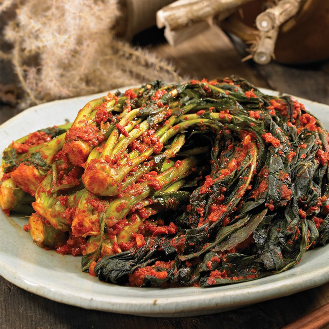 국내산 100% 전라도 여수 명인 돌산 직접담근 갓김치 10kg 내외, 1개