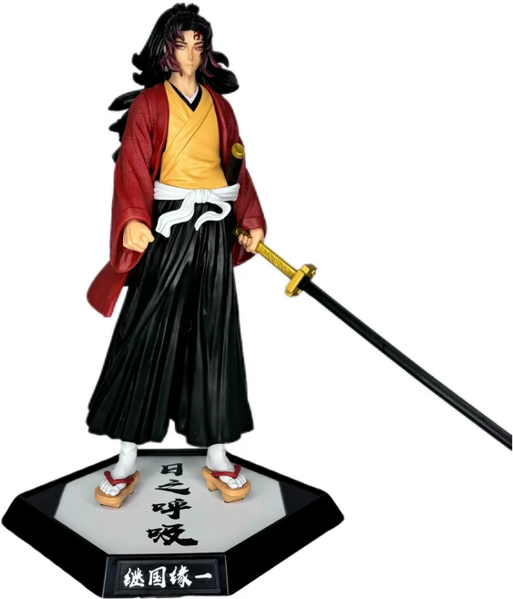 일본 애니메이션 귀멸의칼날 츠기쿠니 요리이치 피규어 (30cm) DMSL40, 1개