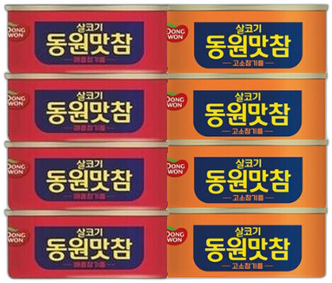 동원 맛참 고소참기름 + 매콤참기름, 4개