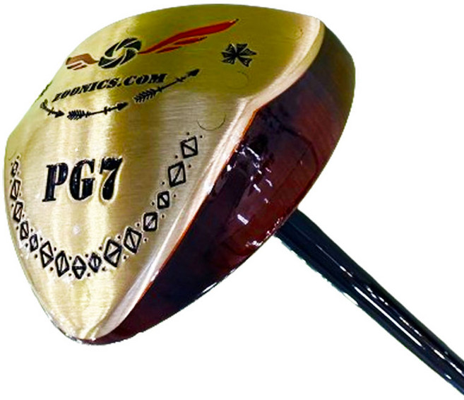 주닉스 PG7 파크 골프 클럽 골드 85cm 하드우드 원목 파크골프채