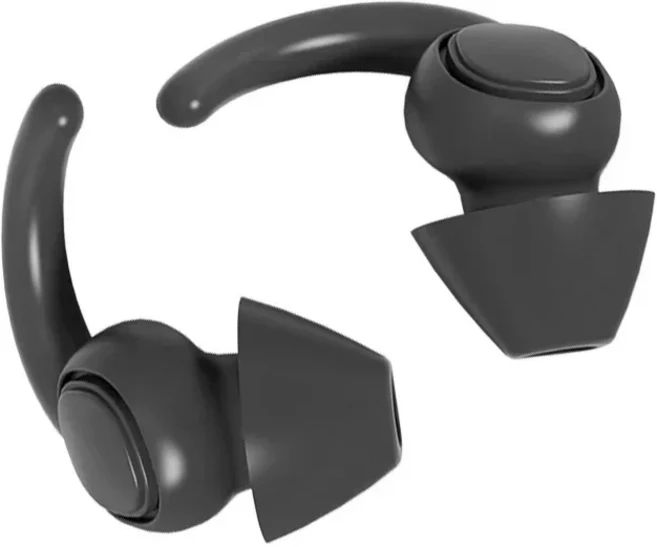 옆으로 자는 사람을 위한 수면 귀마개 슈퍼 소프트 소음 감소 30dB 차단-10쌍 방음 통기성 내구성, 03 Black