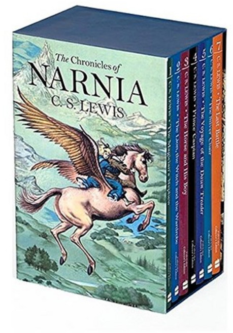 영어원서 The Chronicles of Narnia Full Color 7 Books Boxed Set - Paperback, 상세설명 참조