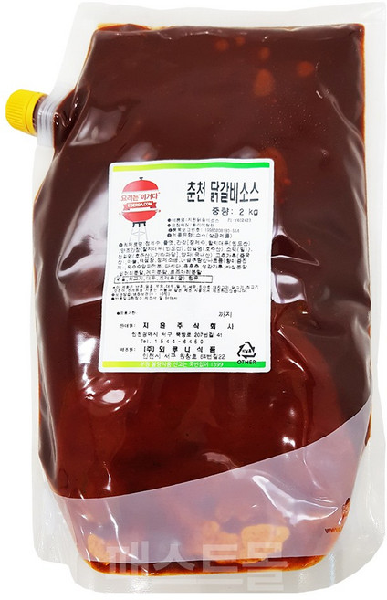 이거다 춘천 닭갈비소스, 2kg, 1개