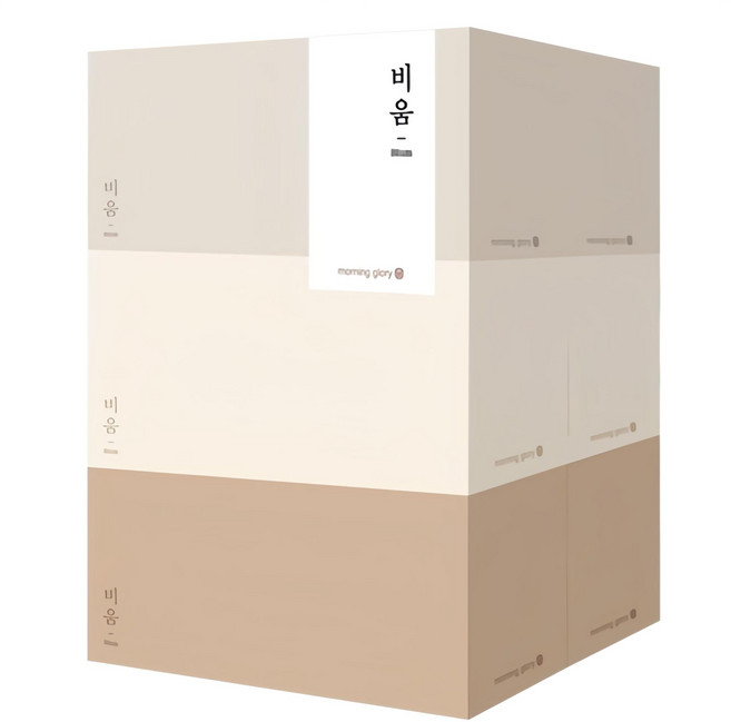 모닝글로리 비움 프리미엄 천연펄프 미용티슈 2겹, 230매, 6개