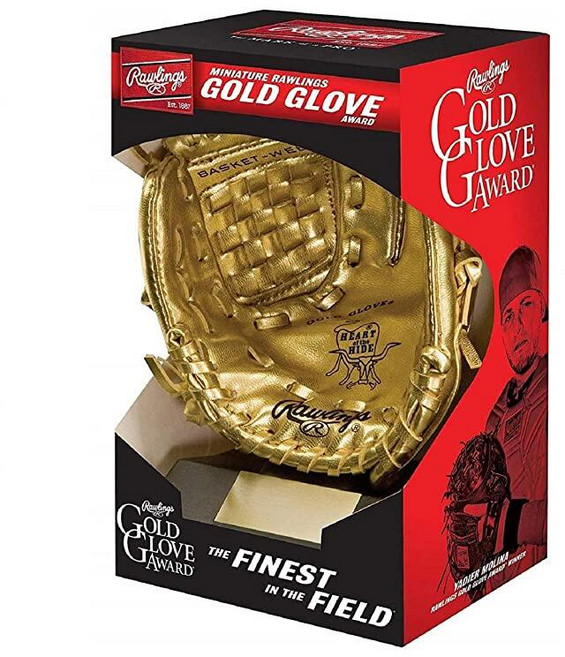 Rawlings 롤링스 미니 골드 글러브 어워드 야구 트로피 289812
