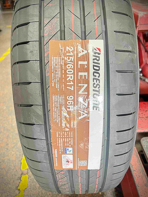 普利司通 BRIDGESTONE ALENZA 215/60R17 96H輪胎 提升抓地力與操控性, 1個, 到店安裝