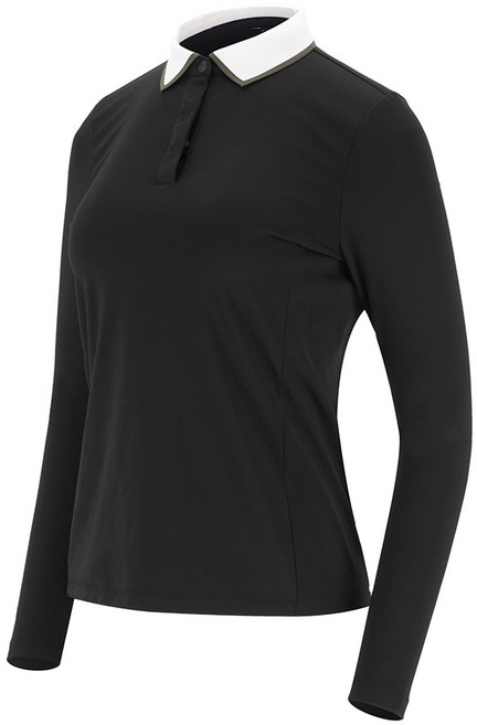 엘르골프 여성기본 마이로고 엠보 포인트 폴로티셔츠 6K-25251820