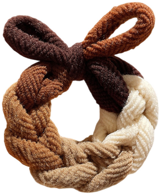 編織蝴蝶結髮圈