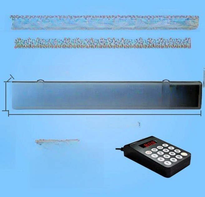 업소용 대기번호 LED 키보드 번호표 순번 대기표, 6세대 8자형 중국어 대형 화면 플러그인, 기본 색상, 1개