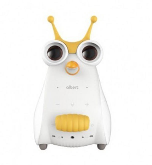 알버트AI 알버트로봇 인공지능 교구 코딩 로봇 AI 스피커, 화이트, 알버트AI(AB300)