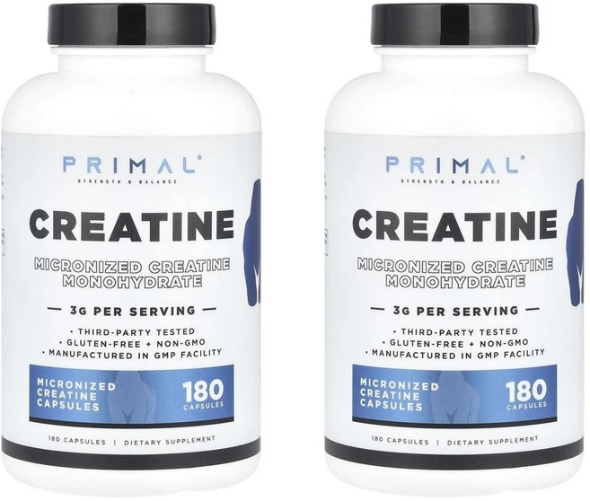 프리프라이멀 크레아틴 PrePrimal Creatine 180정, 2개 - 쿠팡