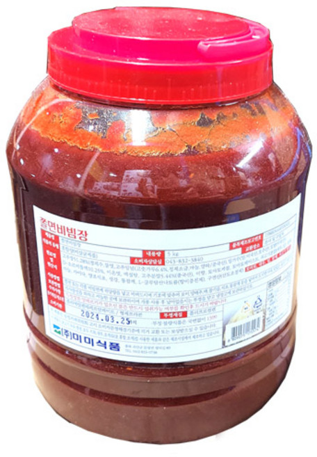 쫄면비빔장(미미 5KG, 1개