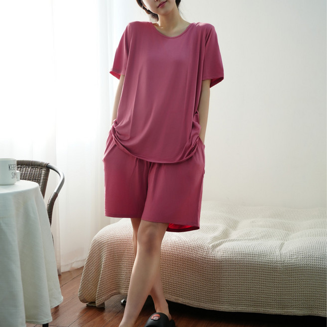 코지데이 여성용 모달 스판 홈웨어 상하의세트
