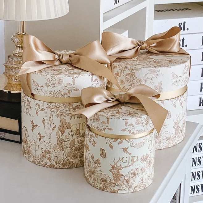 메종드아야 로맨틱 기프트박스, 샴페인골드, S, 1개 - 쿠팡