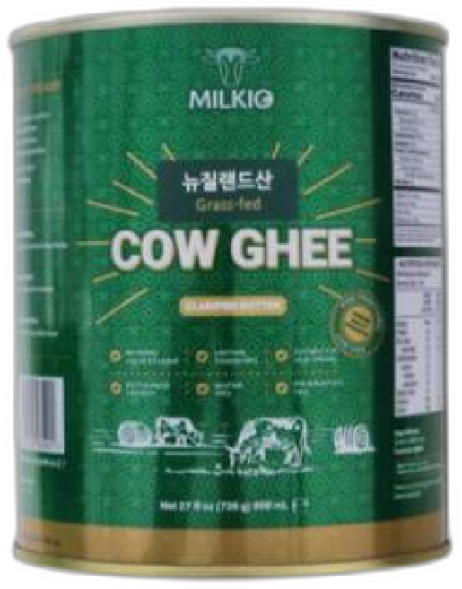 뉴질랜드 산 목초먹인 밀키오 기버터 (), 1개, 800ml