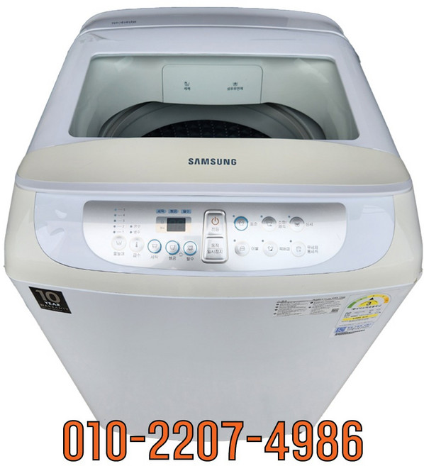 삼성 워블 중고세탁기 일반형 10KG WA10F5S2QWW1