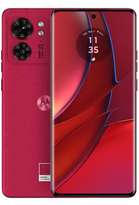 Motorola Edge 40 6.55吋螢幕 MediaTek Dimensity 8020 68W TurboPower充電 4400mAh電池, Viva Magenta, 8G+256G