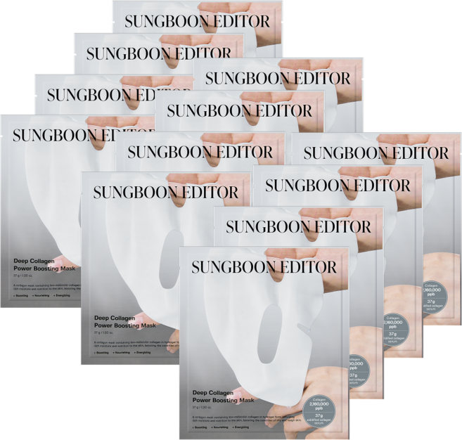 성분에디터 탄력 리프팅 저분자 딥콜라겐 펩타이드 파워부스팅 겔마스크팩, 3개, 4개입