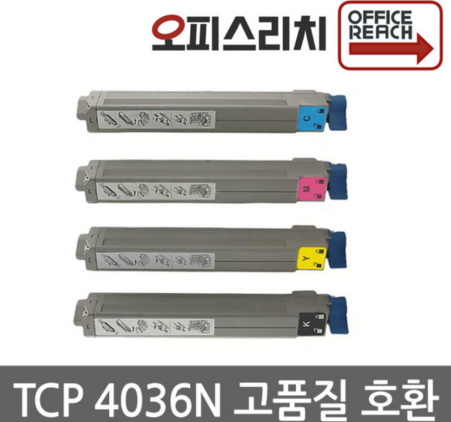 OKI TCP 4036N 재생토너 고품질출력 C9600, 1개, 검정