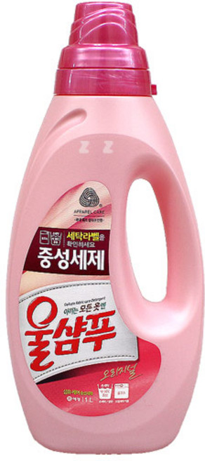 [마트999] 울샴푸 오리지널 -TJ/세탁세제/빨래/울세제/울세탁, 1개