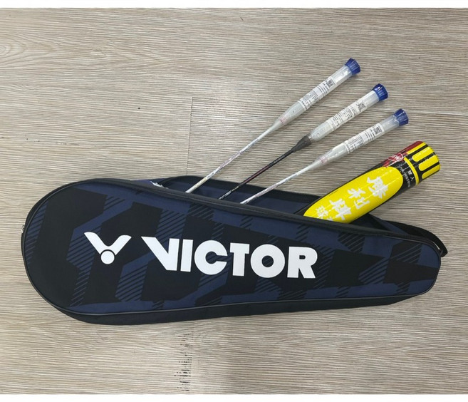 VICTOR 勝利 三支羽球拍袋, 1個, 球袋一個（不包含球拍及球）