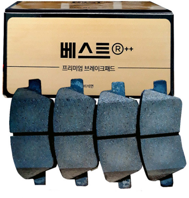 한국 베랄 베스트프리미엄 맥스크루즈 베라크루즈 브레이크패드 앞 뒤 패드, 베라크루즈 06년10월~ 뒤패드 SM357P