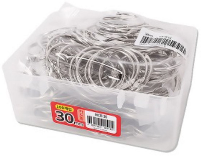 마그피아 실버 카드링 중형 30mm(100개입)