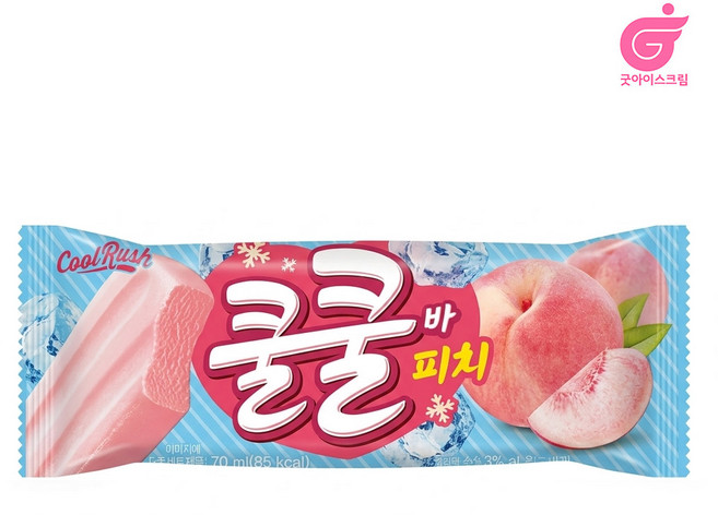 쿨쿨바 피치, 40개, 70ml