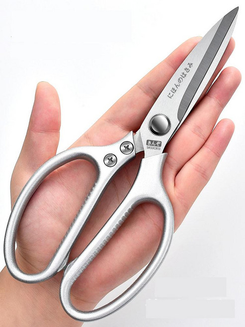 밤가위 밤까는가위 밤칼집내기 호두까기 올스텐 가위, 1. 1세대 실버 일반형