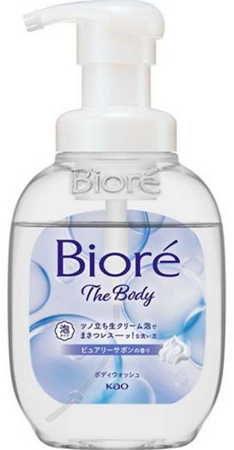 碧柔 泡沫型沐浴乳 清新皂香, 1個, 540ml