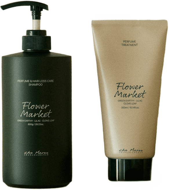 초마루 플라워마켓 헤어케어 세트, 1세트