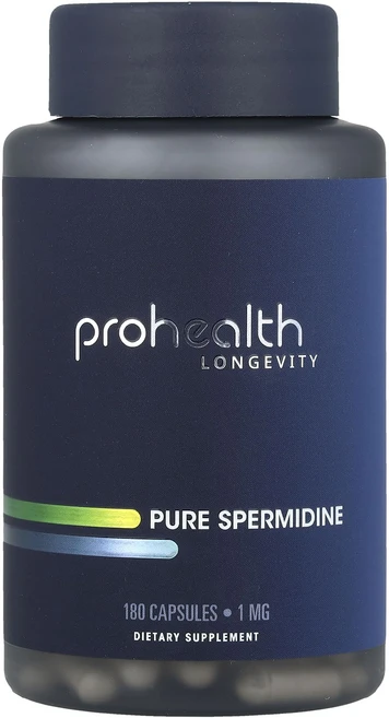 새해 첫좋은선물 ProHealth Longevity 퓨어 스페르미딘 1mg 캡슐 180정 제대로 할인합니다, ProHealthLongevity퓨어스페르미딘1mg캡슐, 1개 - 쿠팡
