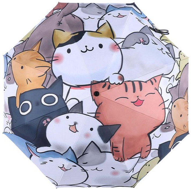 남녀 공용 캐릭터 우산 접이식 우산