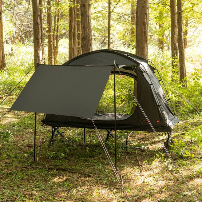 카즈미 블랙 코트 텐트 2, 1인용