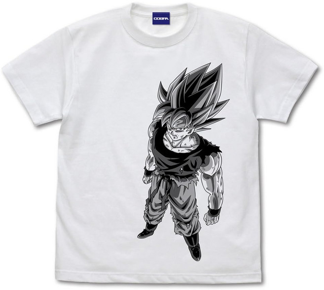 [공식]코스파 드래곤 볼 Z 슈퍼 사이어인 손오공 T셔츠 WHITE XL사이즈