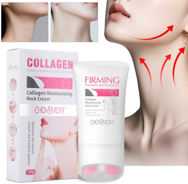 [ 넥 크림 목 주름 1위] 목주름 크림 넥크림 넥 크림 목 주름 1위 콜라겐 크림 주름개선크림 탄력크림 목주름 패치 6종펩타이드/목주름개선/탄력케어, 1개, 120g