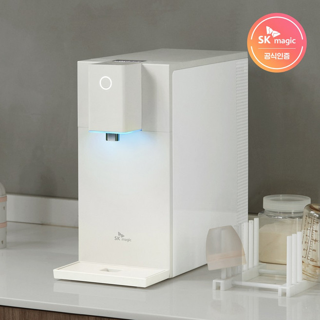 SK매직 초소형 직수 정수기 WPU-JCC104 (냉정) 화이트 일시불 셀프형 (3년관리서비스 포함)