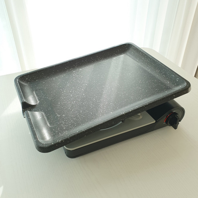 연기안나는 업소용 가정용 고기불판 삼겹살불판, 1개