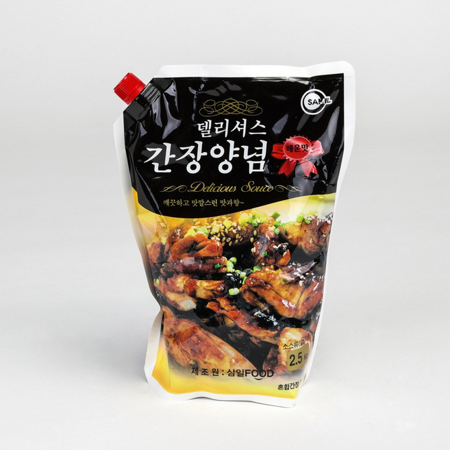 델리간장소스 매운맛 2.5kg [삼일푸드], 1개