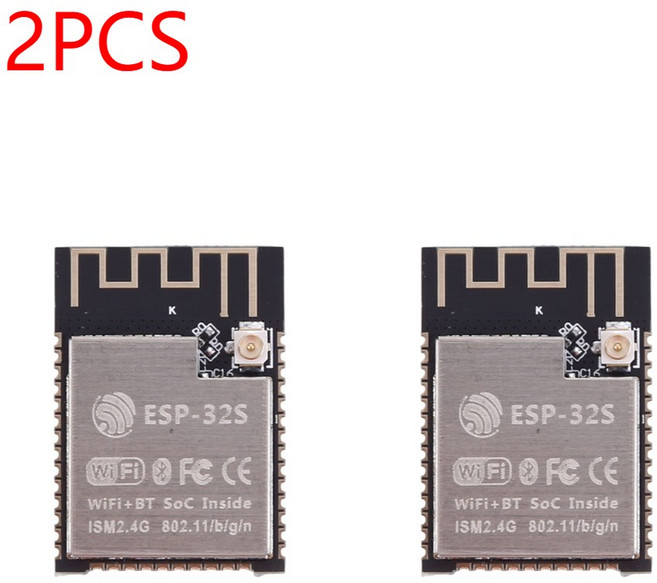 WROOM 32 32 32S 32U 무선 모듈 150 Mbps 와이파이 BT BLE MCU 모듈 2/4 MB SPI 플래시 32 WROOM 32 32S 32U 1 개 2, 05 ESP32S 2PCS, 32S 2pcs