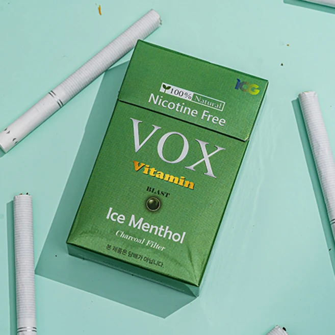 복스니코제로 연초형 1갑 비타민 허브 담배 약국 편의점 VOX, 1개 - 쿠팡