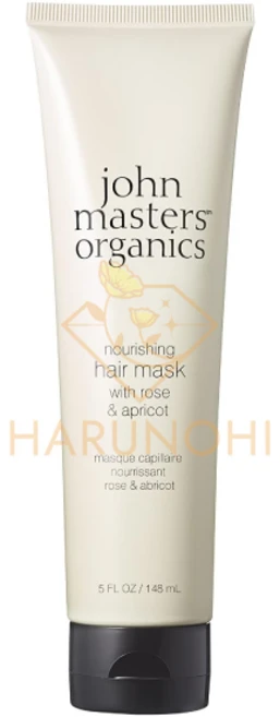일본 존마스터스 오가닉 헤어마스크 헤어팩 트리트먼트 로즈 앤 아프리콧 148ml, One Color, 1개 - 쿠팡