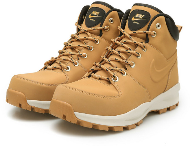 나이키 남자 캐쥬얼 미드 운동화 워커 하이탑 스니커즈 브라운 방한화